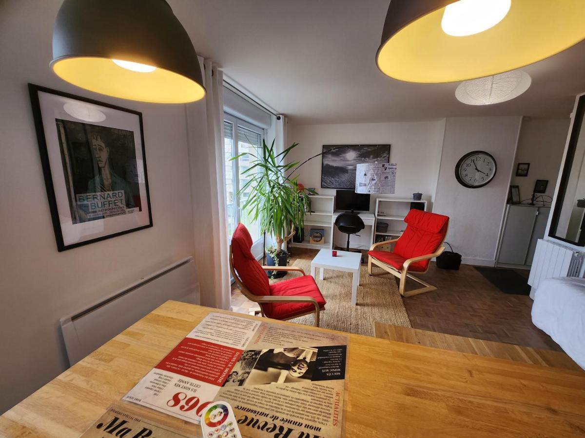 Le Seattle - Studio Cosy Avec Wifi Caen Buitenkant foto